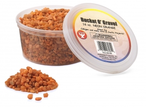 Bucket O' Gravel - 16oz. Neon Orange